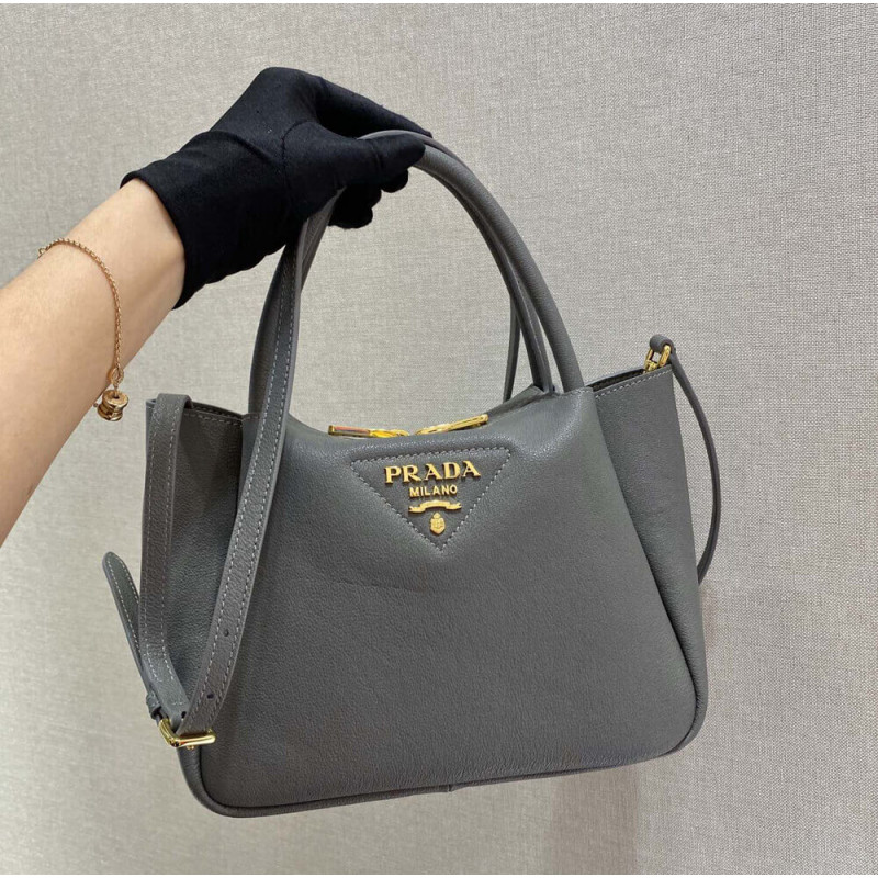 Prada Deerskin in pelle dovrebbe tote borsa 1bc145