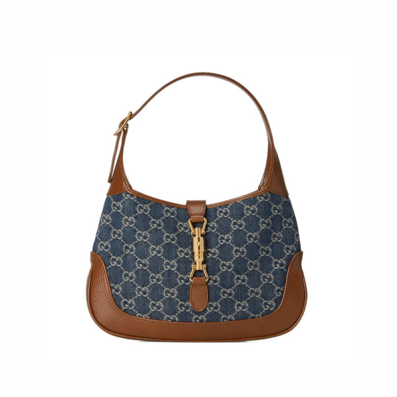 Gucci Denim Jackie 1961 Piccola spalla 636706