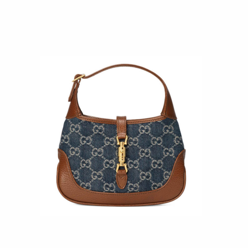 Gucci Denim Jackie 1961 Mini spalla 637092