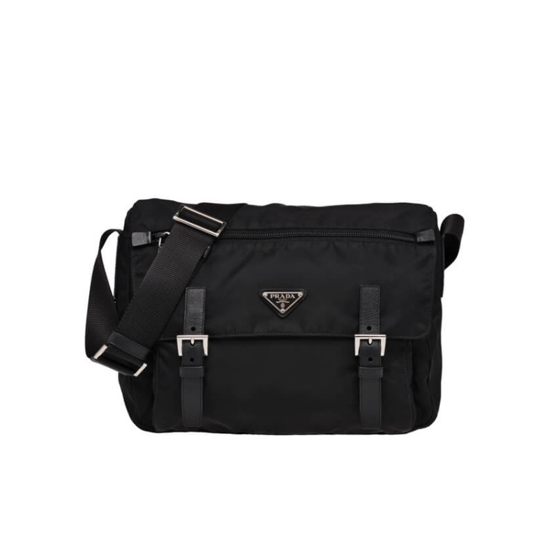 Prada Media Nylon Spall borsa 1BD671