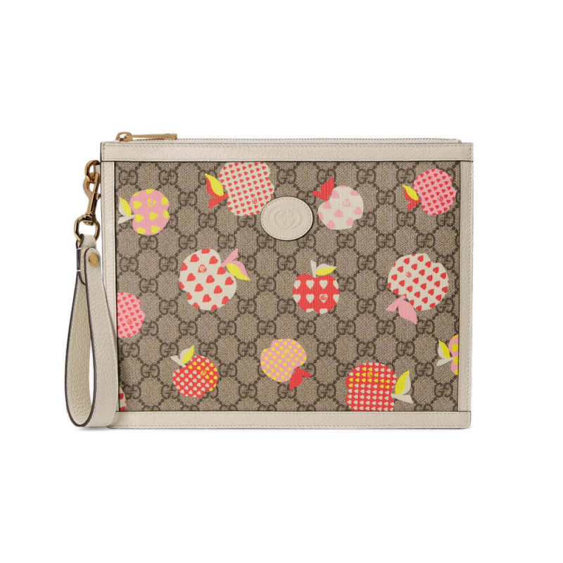 Gucci les Pommes Zip Pouch 664113