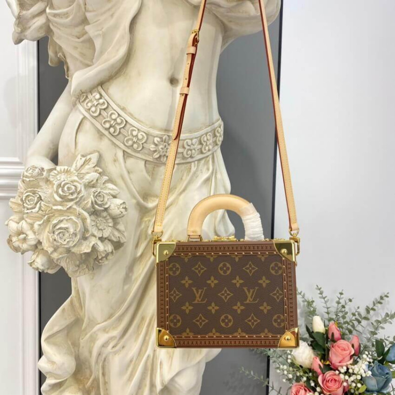 Louis Vuitton Monogram Valisette Tresor M45673