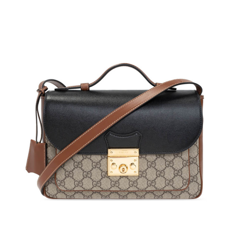 Gucci palabora per spalla piccola in tela suprema GG 644527