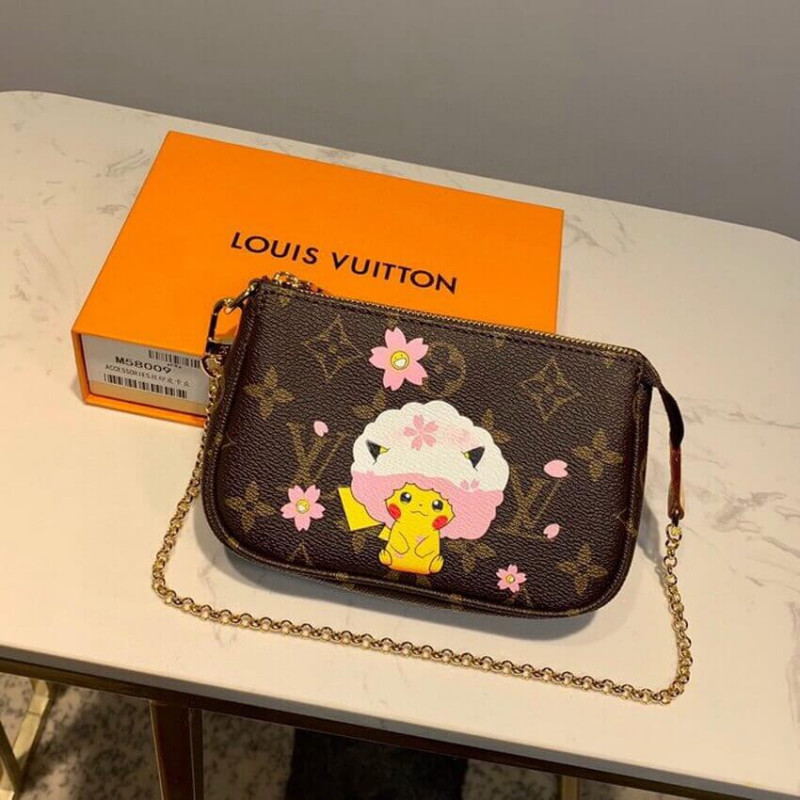 Louis Vuitton Pikachu Stampa Mini Pochette AccessOires M58009