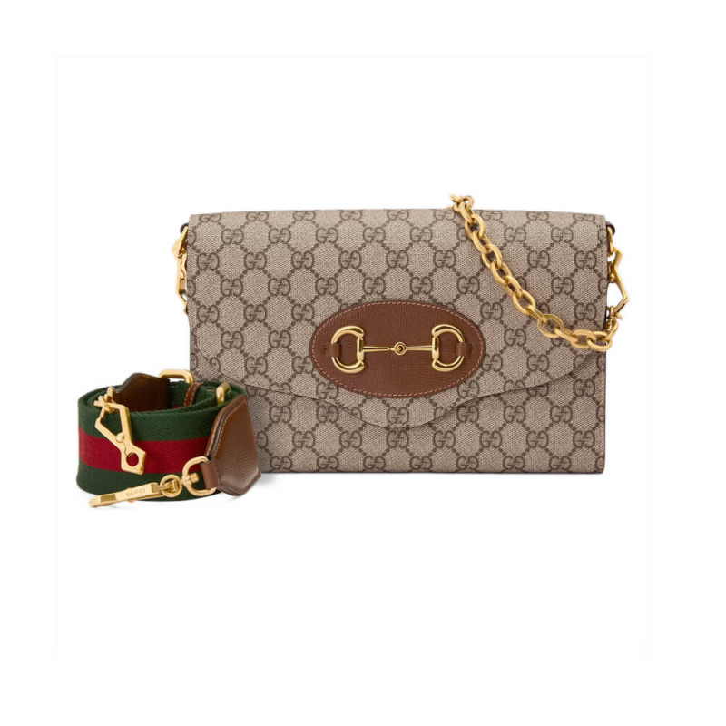 Gucci Horsebit 1955 Piccolo borsa in GG Supreme 677286