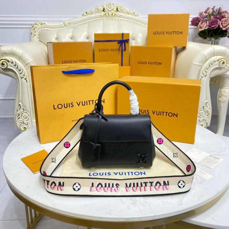 Louis Vuitton Epi Leather Cluny Mini M58931 Nero