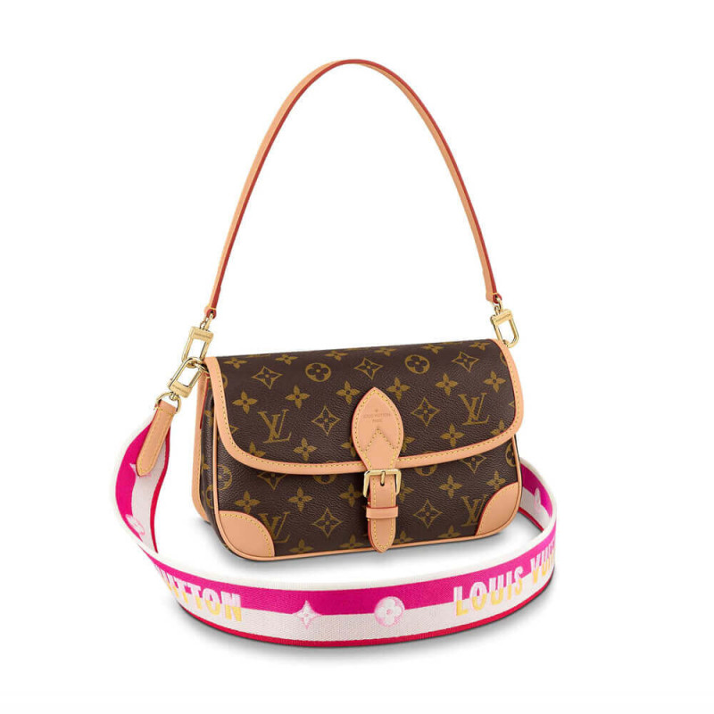 Louis Vuitton Monogram Canvas Diane borsa M46049 Fucsia