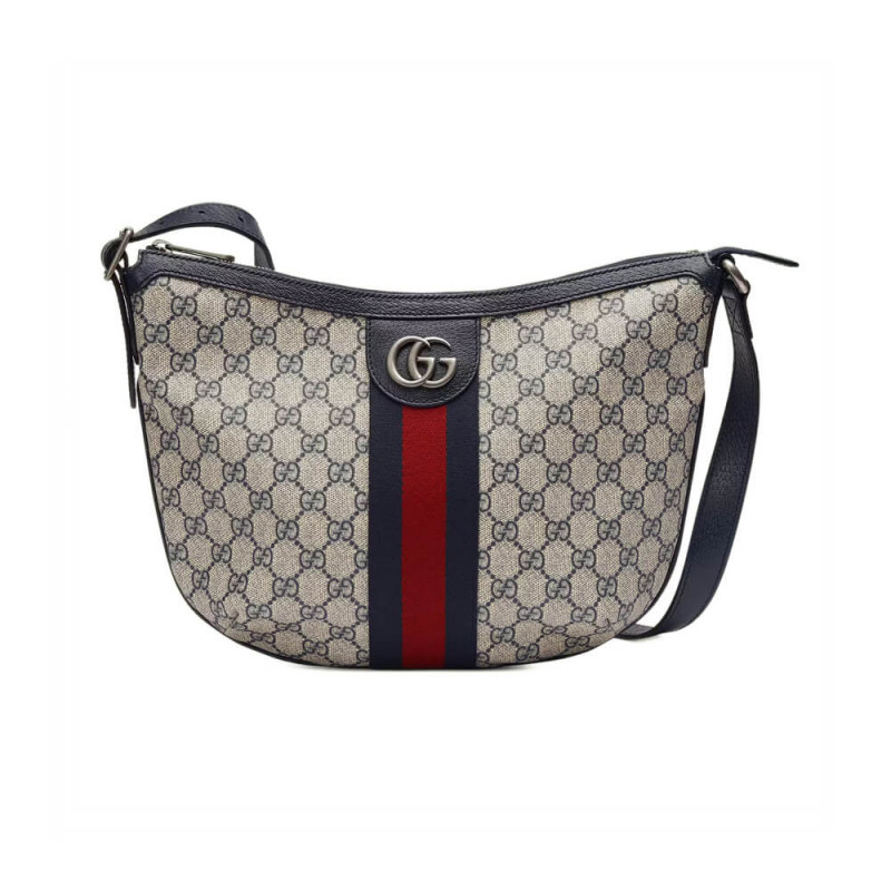 Gucci Ophidia GG Piccola borsa a tracolla 598125 in blu