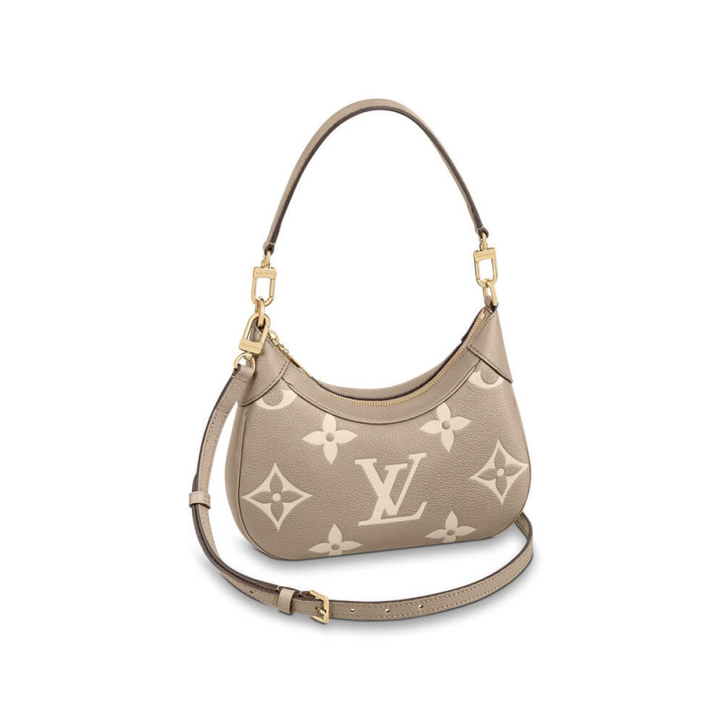 Louis Vuitton Bicolor Monogram Empreinte in pelle borsaatelle M46112 Grigio/beige