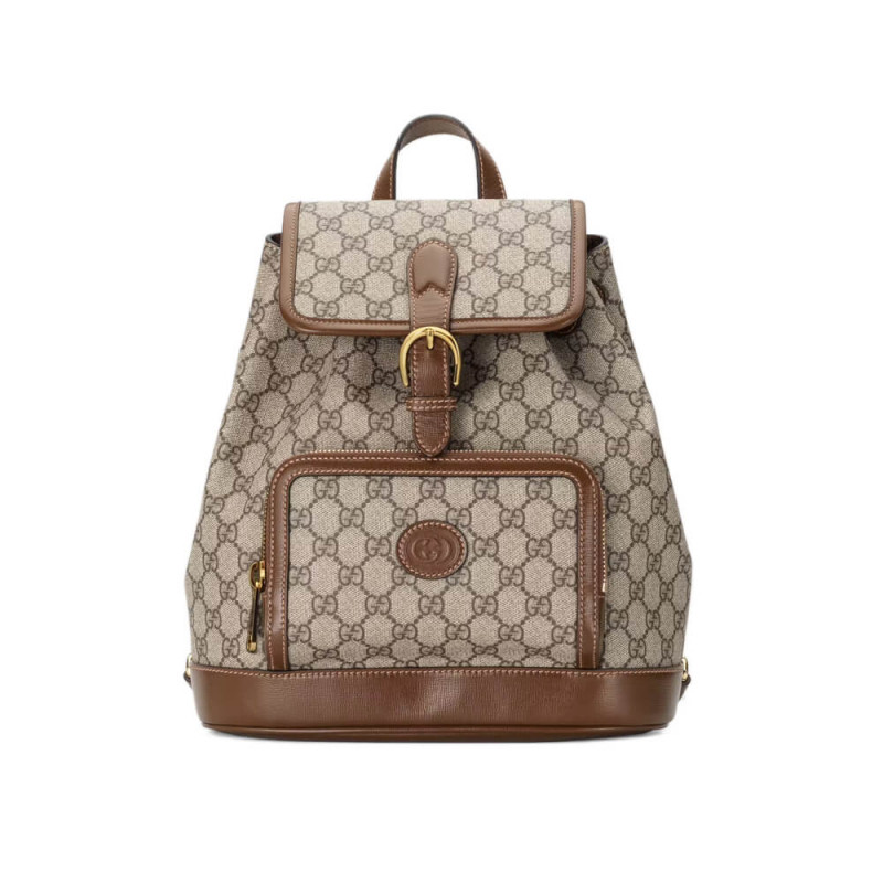 zaino Gucci con gg in gg supreme 674147