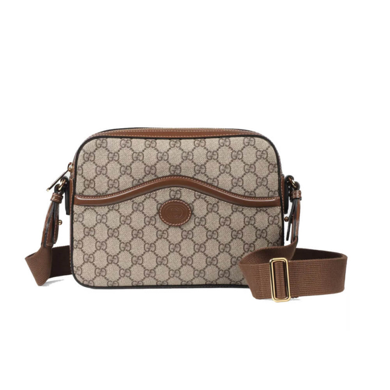 borsa a tracolla Gucci con interblocco G 675891