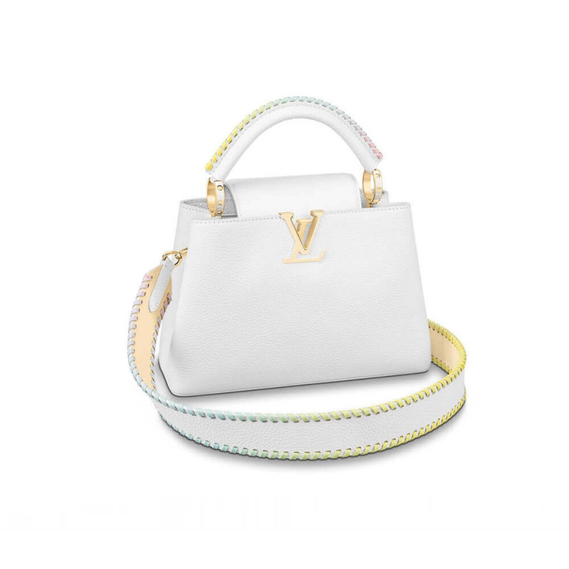 LOUIS VUITTON CAPUCINES BA borsa M57941 BIANCO