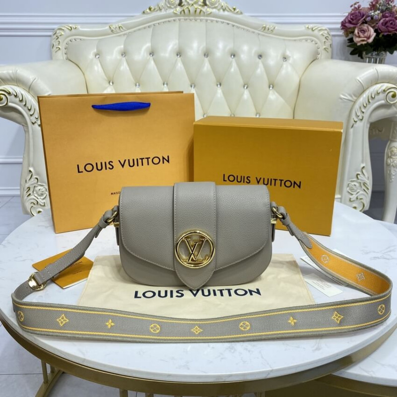 Louis Vuitton LV Pont 9 morbido mm M58967 Gris