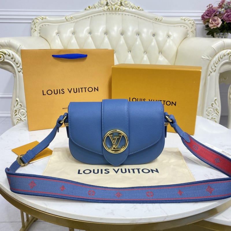 Louis Vuitton LV Pont 9 morbido mm m58967 blu