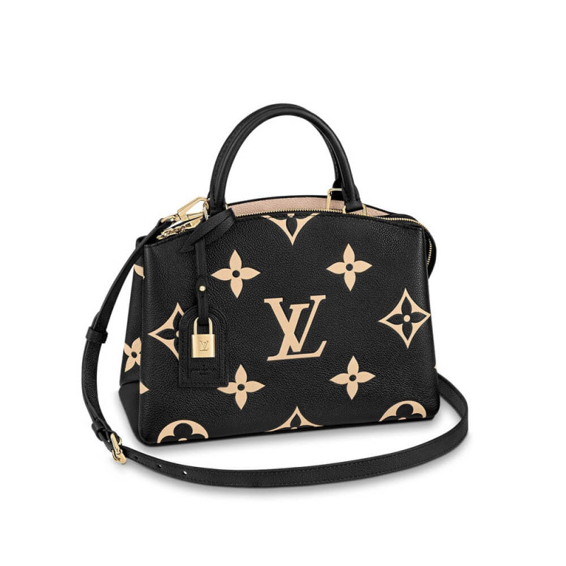 Louis Vuitton Bicolor Monogram Empreinte Leather Petit Palais M58913