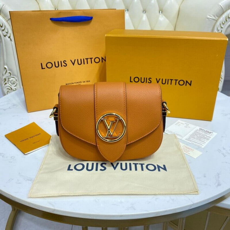 Louis Vuitton LV Pont 9 morbido PM M58729 Golden Siena