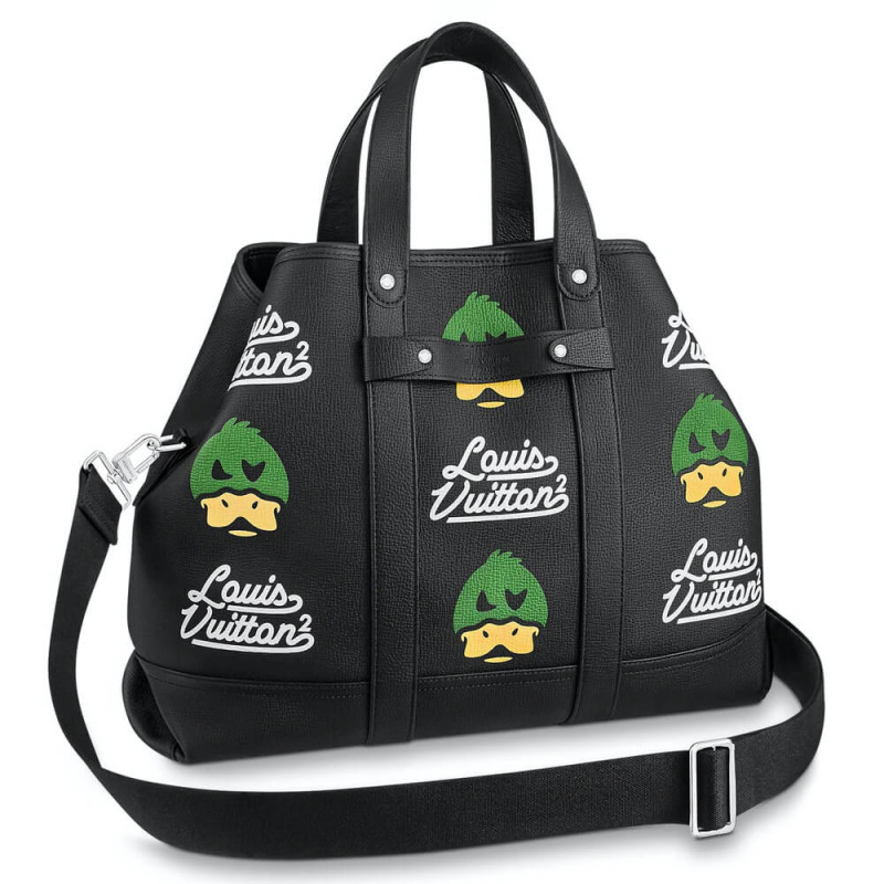 Louis Vuitton X Nigo Tote Journey M59373 Black