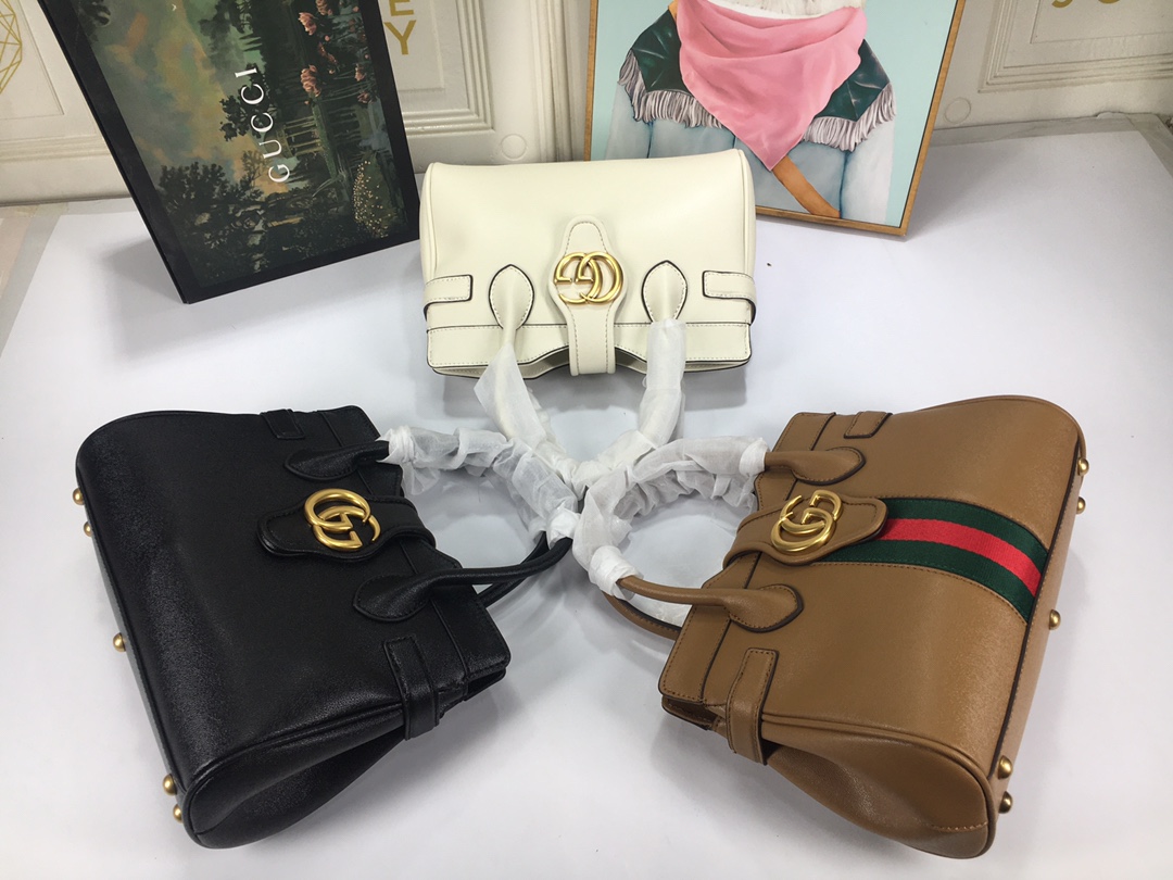 Gucci Small Top Hand Wit con doppio g