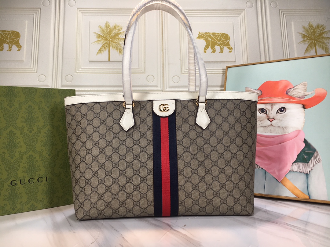 Gucci Ophidia Medium tote con web